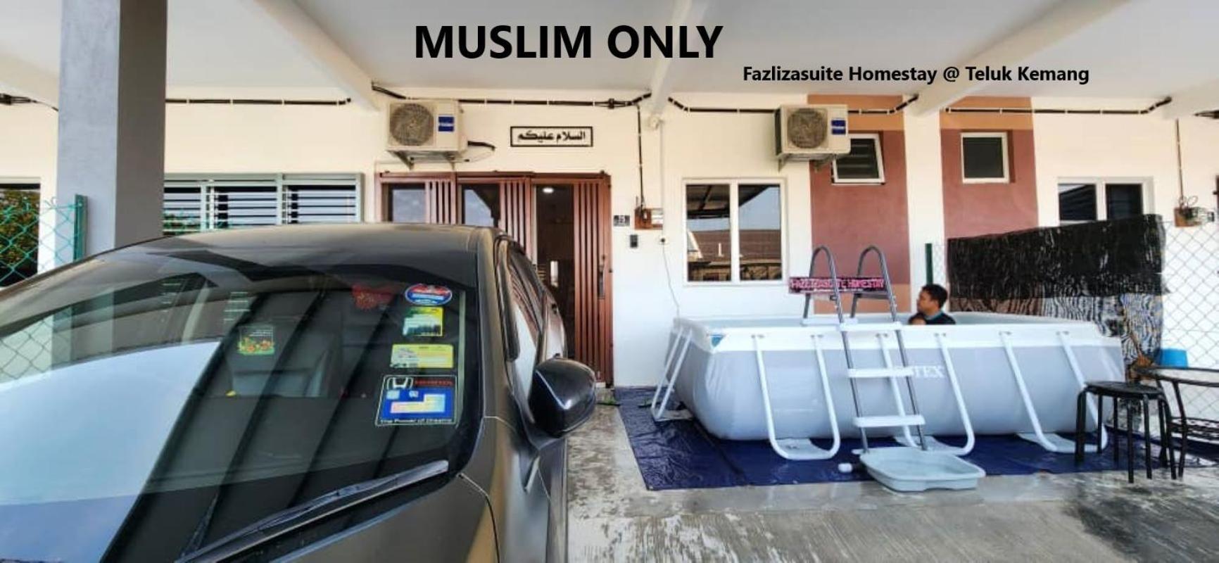 Fazlizasuite Homestay @ Teluk Kemang-Muslim Preferred Порт-Диксон Экстерьер фото